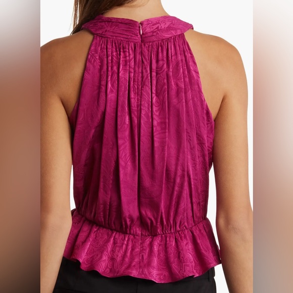 Veronica Beard Kailani Silk Blend Crop Top. Size 8 - Picture 2 of 11